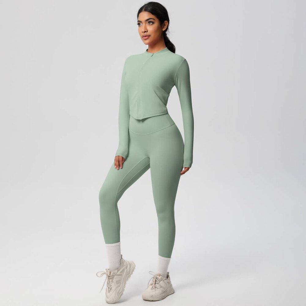 Well-in Vogue Velocity Zip Jacket Set